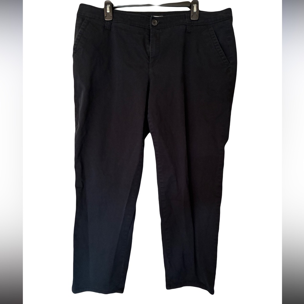 Liz Claiborne Women's Black Trousers